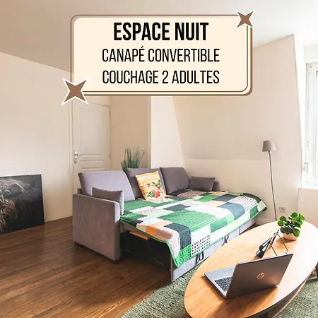 Lys - Ideal Pour Familles & Amis - Hypercentre - Vue Fontaine Sube Et Cathedrale - Wifi - Machine A Laver - Gare, Cathedrale De Reims, Commerces, Restaurants & Transports En Commun Accessibles A Pied En Moins De 10 Minutes * Reims