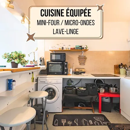 Apartmán Lys - Ideal Pour Familles & Amis - Hypercentre - Vue Fontaine Sube Et Cathedrale - Wifi - Machine A Laver - Gare, Cathedrale De Reims, Commerces, Restaurants & Transports En Commun Accessibles A Pied En Moins De 10 Minutes Remeš